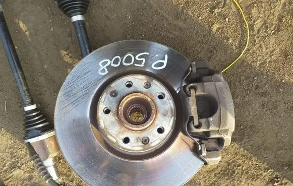Peugeot 5008 Front wheel hub spindle knuckle brak