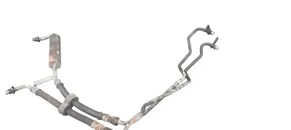 Audi A6 S6 C6 4F Gearbox oil cooler pipe/hose 4F0317818