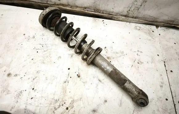 BMW 5 E60 E61 Rear shock absorber with coil spring 676604903 H5570WD