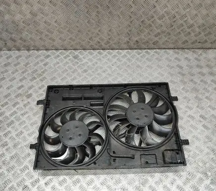 Skoda Superb B9 Radiator cooling fan shroud 3WA121203D 3WA121205B