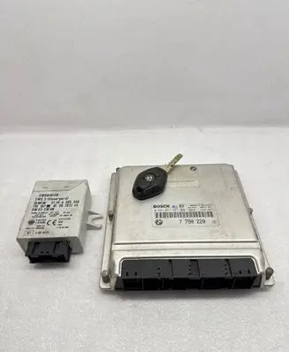 BMW 5 E39 Engine ECU kit and lock set 7790220 0281011257