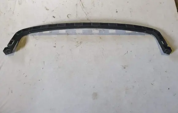 Rear bumper support beam