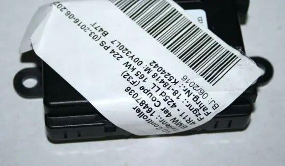 BMW 5 F10 F11 Other devices 9371374