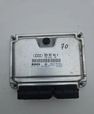 Audi A4 S4 B6 8E 8H Engine control unit/module 8E0907401M 1039S05943 0281011255