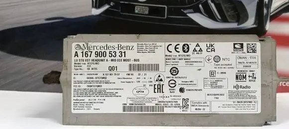 Mercedes-Benz GLE W167 Radio/CD/DVD/GPS head unit A1679005331