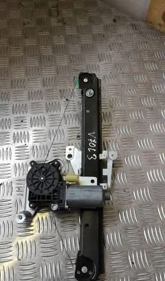 Sliding door window regulator with motor
