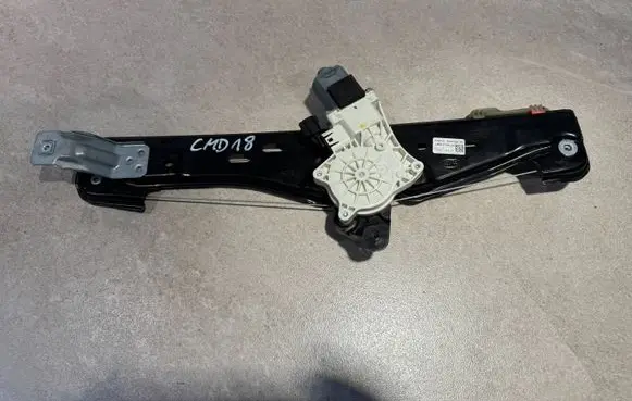 Land Rover Defender Rear door window regulator with motor L8B227000AACMD18 F00728101B E00728101