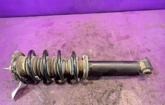 Peugeot 407 Front shock absorber with coil spring 