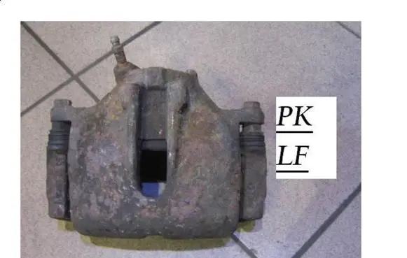Mercedes-Benz E W124 Front brake caliper 0004205783