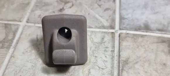 Sun visor clip/hook/bracket