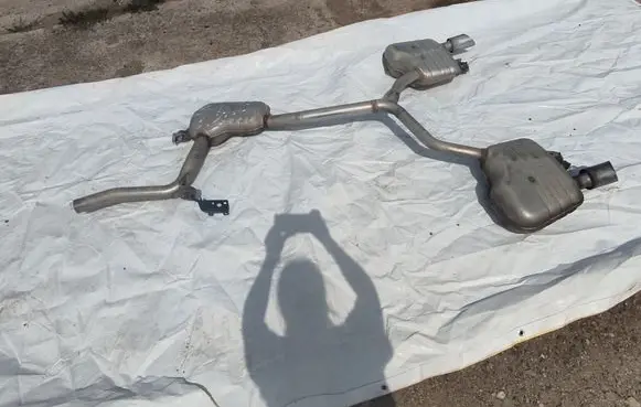 Audi A4 S4 B9 Muffler/silencer 8W5253612A 8W0120F
