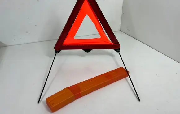 Emergency warning sign