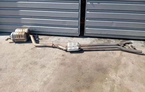 BMW 7 E65 E66 Rear muffler/silencer tail pipe 7794427