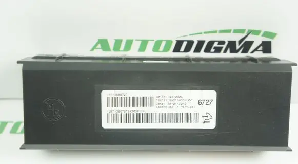 Opel Astra H Air conditioning/heating control unit 13586727