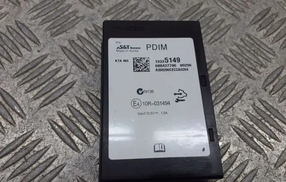 Opel Astra J Bluetooth control unit module 13335149
