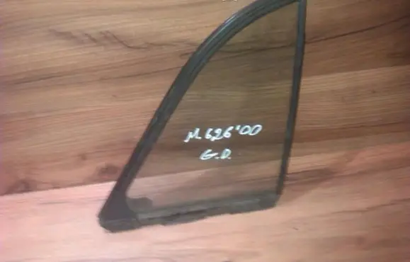 Mazda 626 Rear vent window glass 