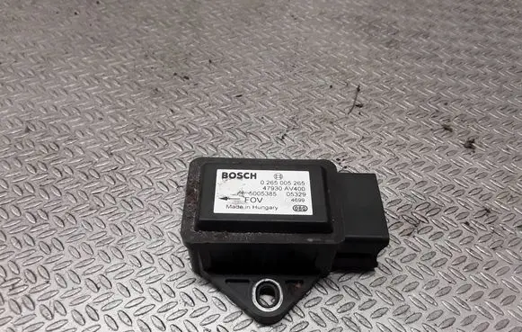 Nissan Note (E11) ESP acceleration yaw rate sensor 0265005265 47930AV400