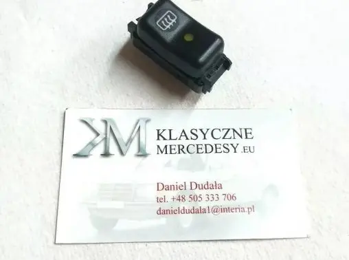 Mercedes-Benz E W124 Windscreen/window heater switch 1248201010
