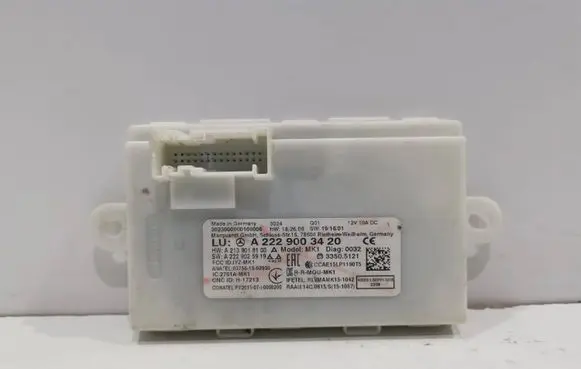 Mercedes-Benz S W222 Keyless (KESSY) go control unit/module A2229003420