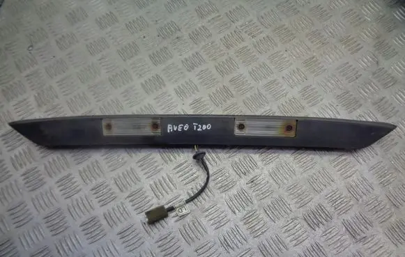 Chevrolet Aveo Rear window tailgate spoiler 