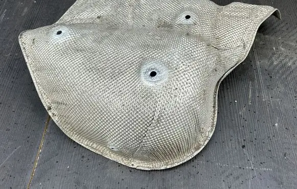 Audi A8 S8 D4 4H Exhaust heat shield 4H0825712C