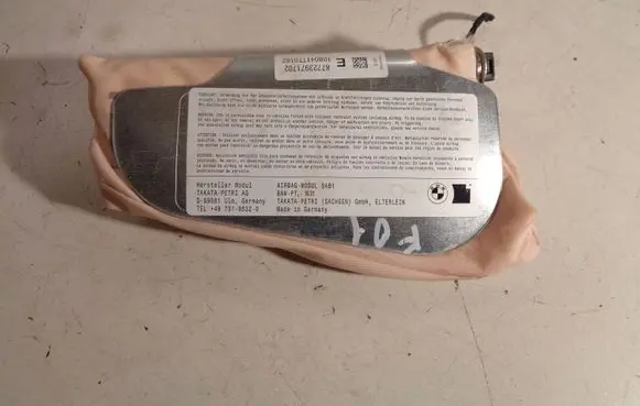 BMW 7 F01 F02 F03 F04 Seat airbag 306825910