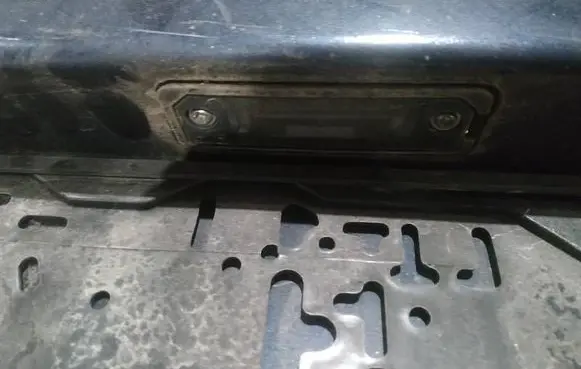 Number plate light