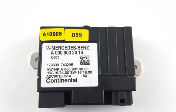 Mercedes-Benz C W205 Fuel injection pump control unit/module A0009002414 A0009013806 A2C90180514