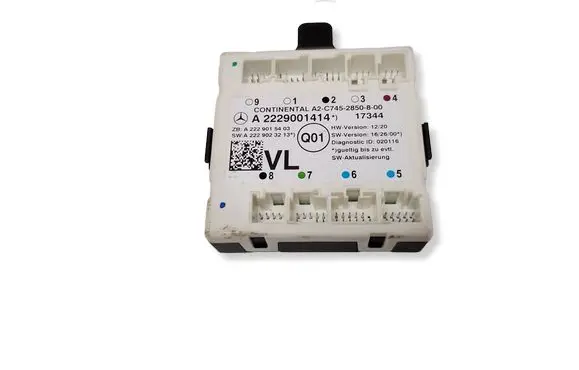 Mercedes-Benz S W222 Door control unit/module A2229001414