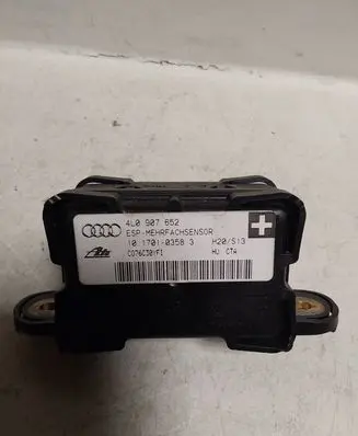 Audi Q7 4L ESP acceleration yaw rate sensor 4L0907652 C076C30YF1 10170103583