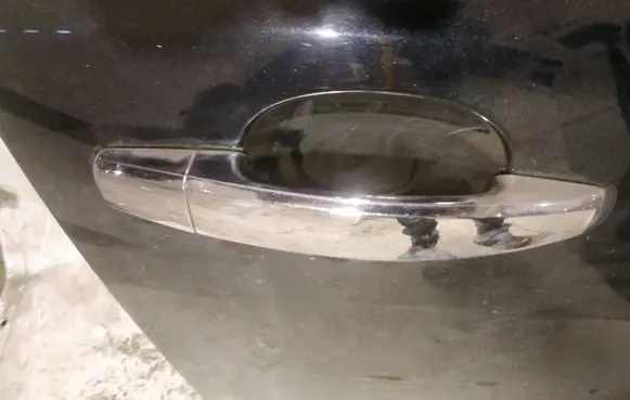 Opel Antara Front door exterior handle 