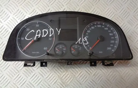 Volkswagen Caddy Speedometer (instrument cluster) 1T0920854C