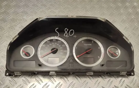 Volvo S80 Speedometer (instrument cluster) 30728790 8602025 8690549