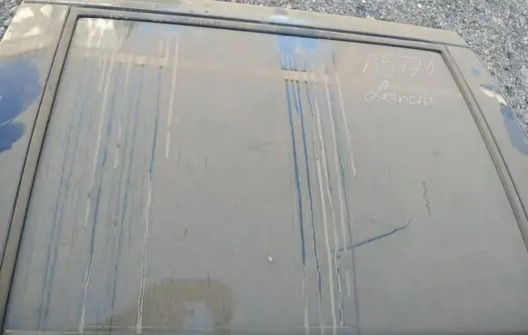 Lancia Phedra Rear door window glass