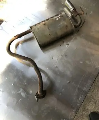 Mazda 323 Muffler/silencer B3787C17