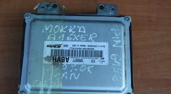 Opel Mokka Engine control unit/module 12659377 12643636 86AA0HK140452YLLJ