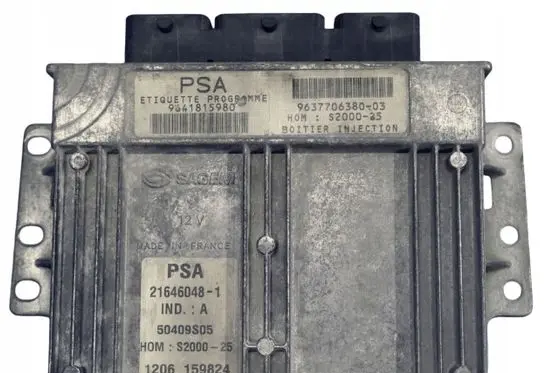 Peugeot 206 Engine control unit/module 9641815980