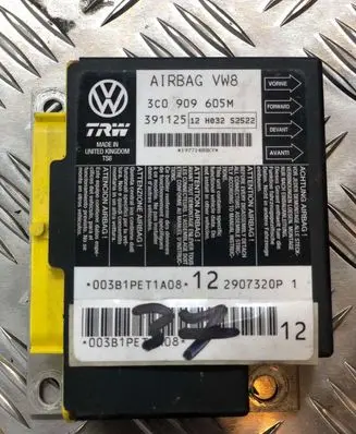 Volkswagen PASSAT B6 Airbag control unit/module 3C0909605M