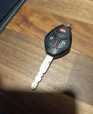 Mitsubishi Lancer Evolution X Ignition key/card 