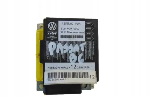 Volkswagen PASSAT B6 Airbag control unit/module 3C0909605J