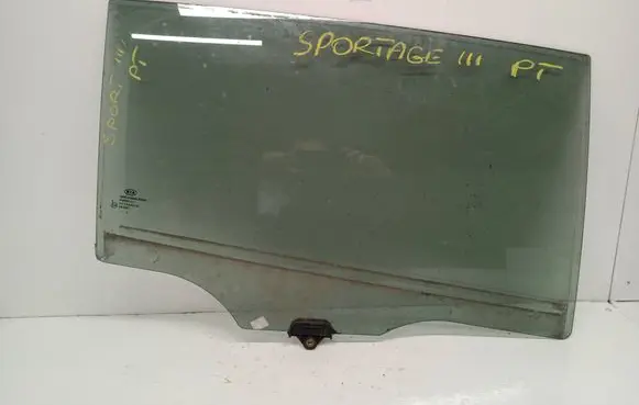 KIA Sportage Rear door window glass