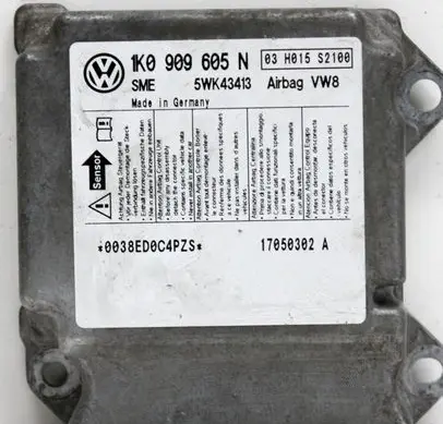 Volkswagen Jetta V Airbag control unit/module 1K0909605N