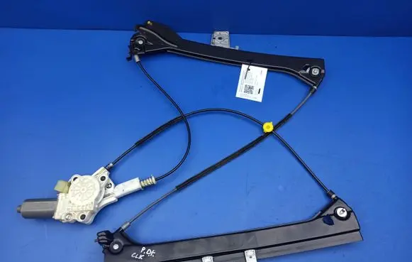 Front door window regulator with motor