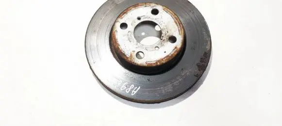 Toyota Yaris Front brake disc ventiliuojamas