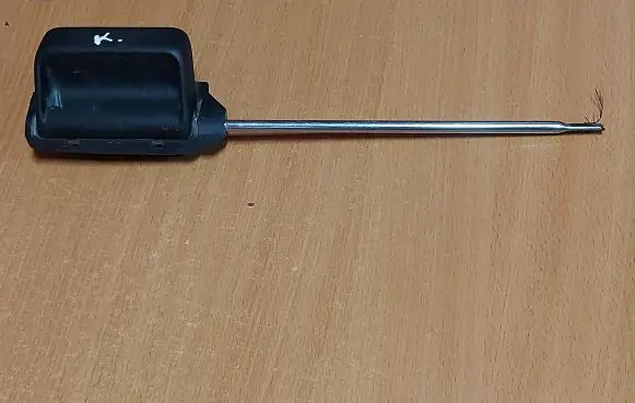 Volkswagen Caddy Sliding door interior handle 7H0843641D