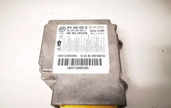Audi A6 S6 C6 4F Airbag control unit/module 4F0959655B 4F0910655A