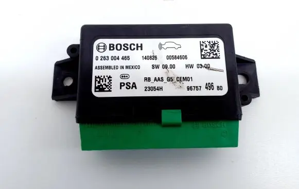 Peugeot 308 Parking PDC control unit/module 9675749680