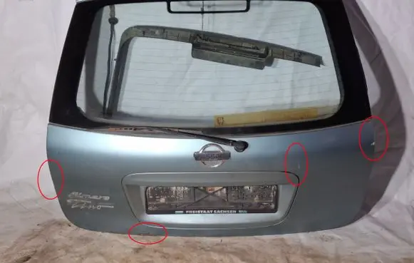 Nissan Almera Tino Tailgate/trunk/boot lid