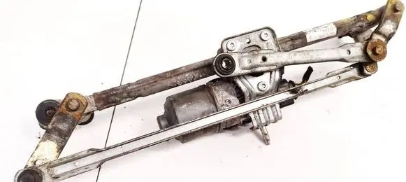 Volkswagen Cross Polo Front wiper linkage and motor 6R1955023B