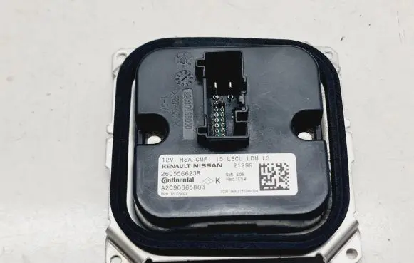 Renault Captur II LED ballast control module 260556623R 21299 A2C90665803